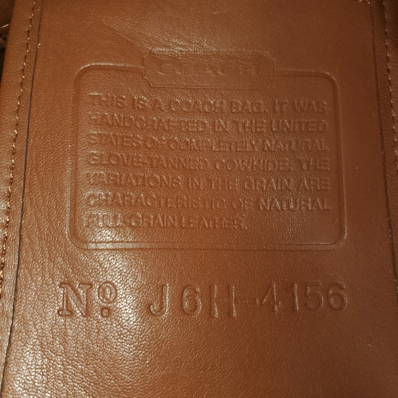 VINTAGE Leather COACH 4156 SOHO Belted Pouch Bag Purse - Picture 8 of 11